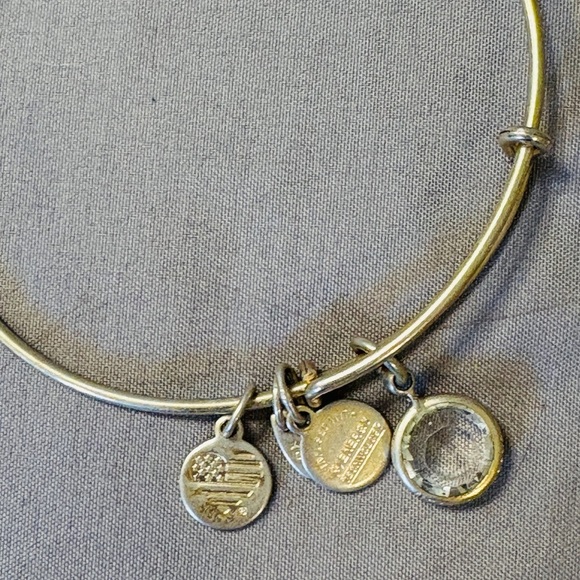 Alex & Ani Set of 5 Bracelets Charms Angel Pink Dragonfly Mother - Picture 5 of 7